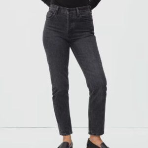 Everlane 90s Cheeky Jean Washed Black Size 27